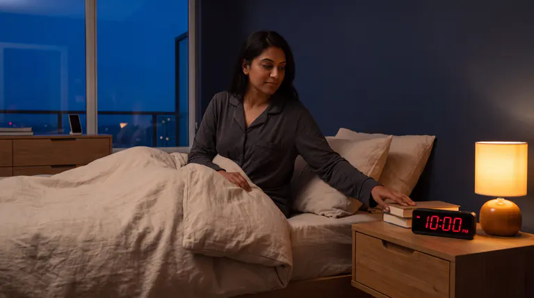 10 PM the best bedtime for sleep
