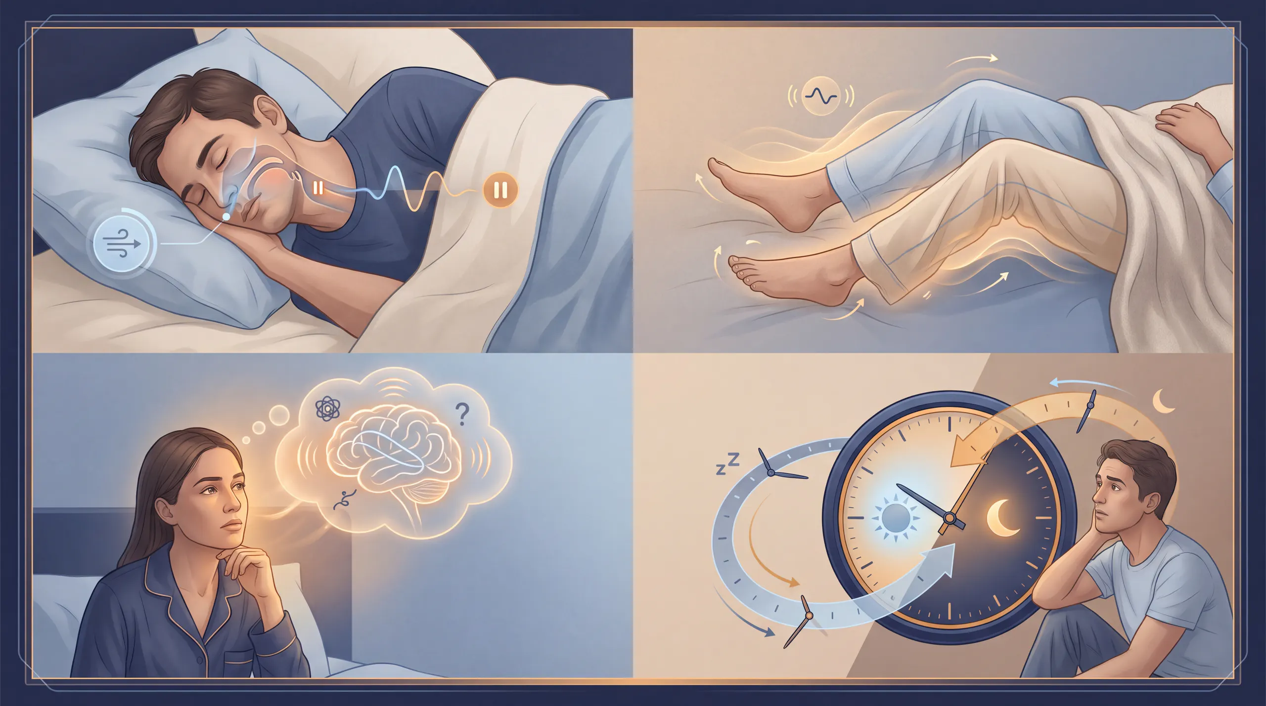 causes of persistent insomnia